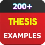 thesis examples & writing tips android application logo